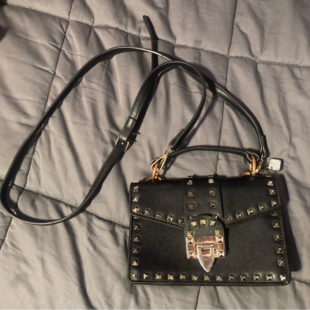 Sam Forever Small Black Crossbody Purse